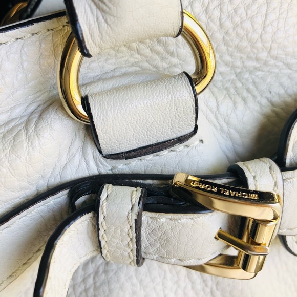 Michael Kors White leather handbag with wallet - Picture 5 of 14